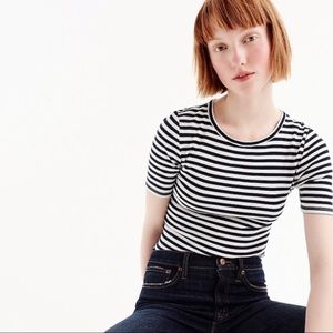 J.Crew Slim Perfect T-Shirt XS Stripe